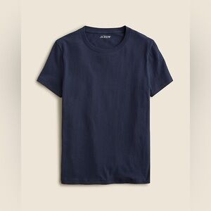 014/ by359 j crew Vintage jersey classic-fit crewneck T-shirt in navy